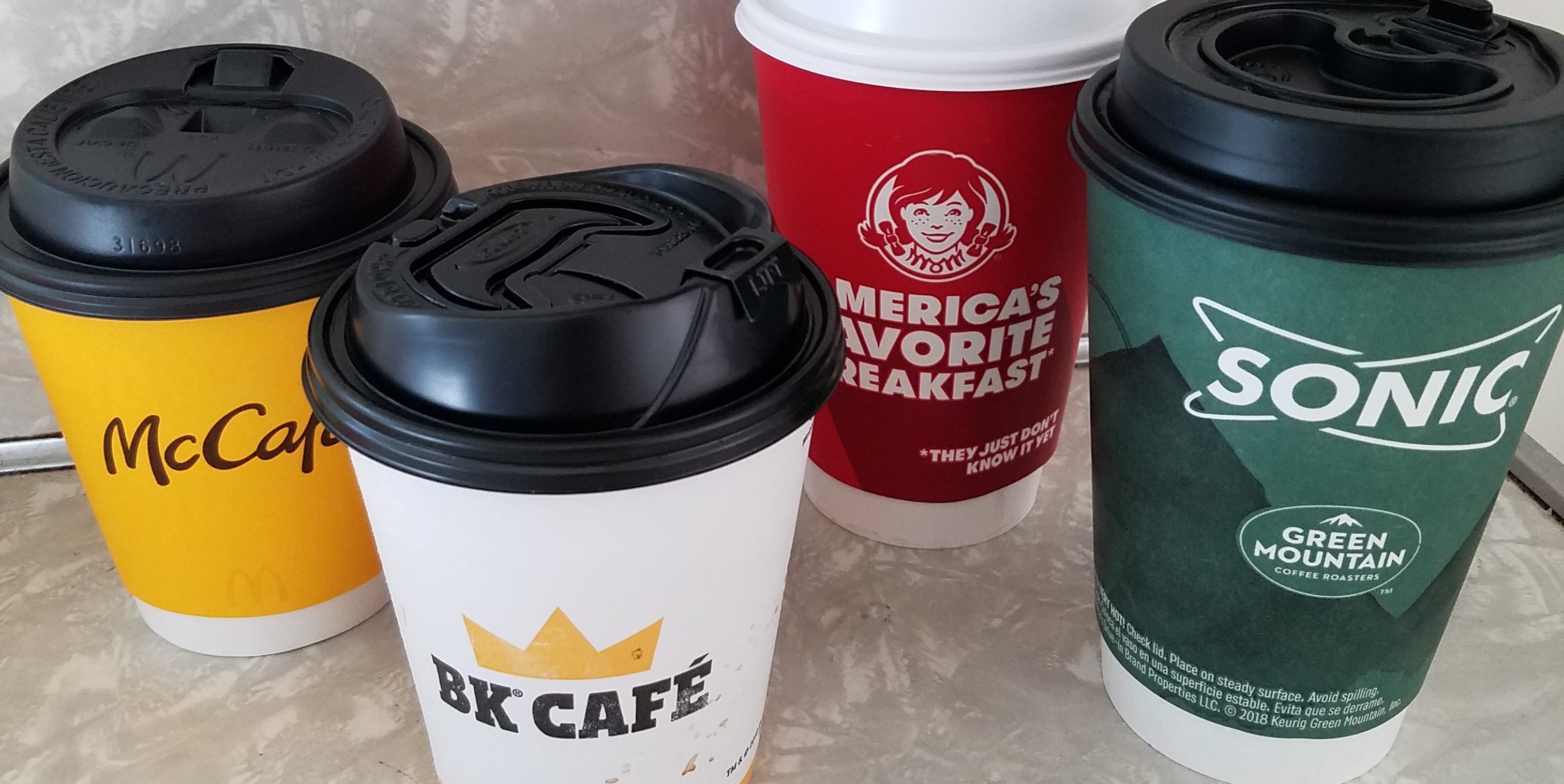 Los mejores 4 cafés de cadenas de comida rápida