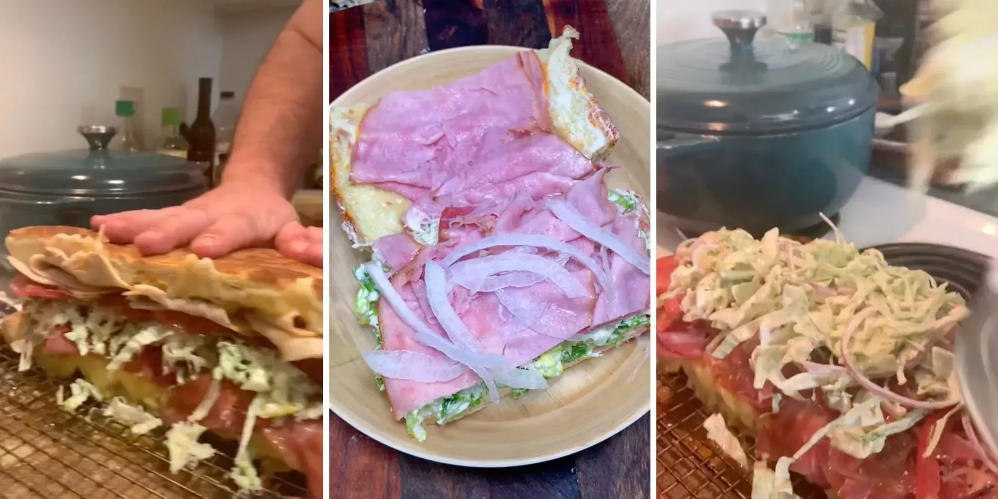 La creadora detrás de un sándwich de 21 ingredientes famoso en TikTok explicó cómo, a pesar de tener sólo 70 seguidores, inició una locura viral
