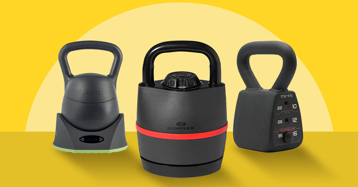 Las 9 mejores kettlebells ajustables que no ocuparán todo tu gimnasio en casa