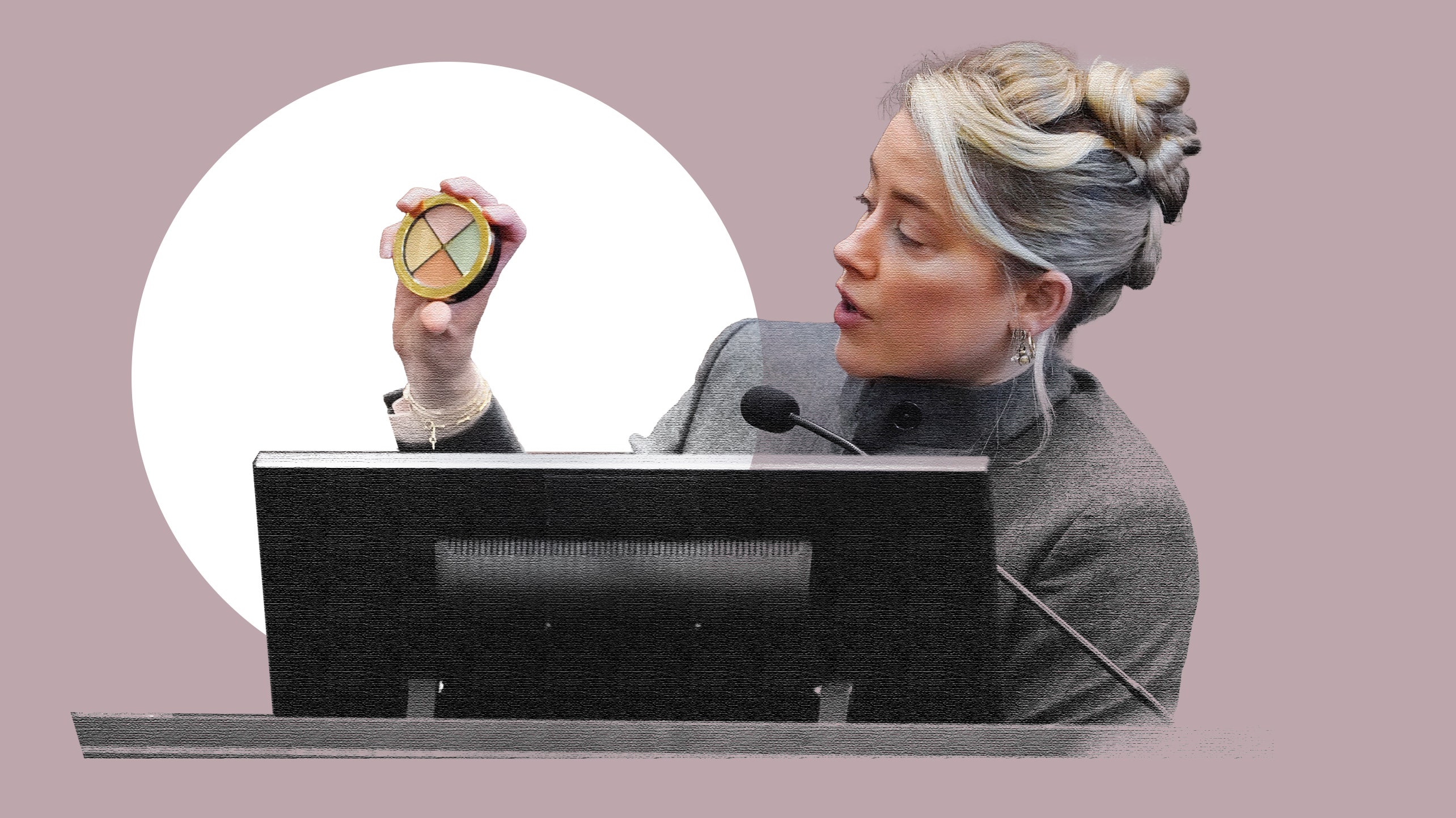 No culpo a Amber Heard por olvidar el maquillaje que usó en sus moretones