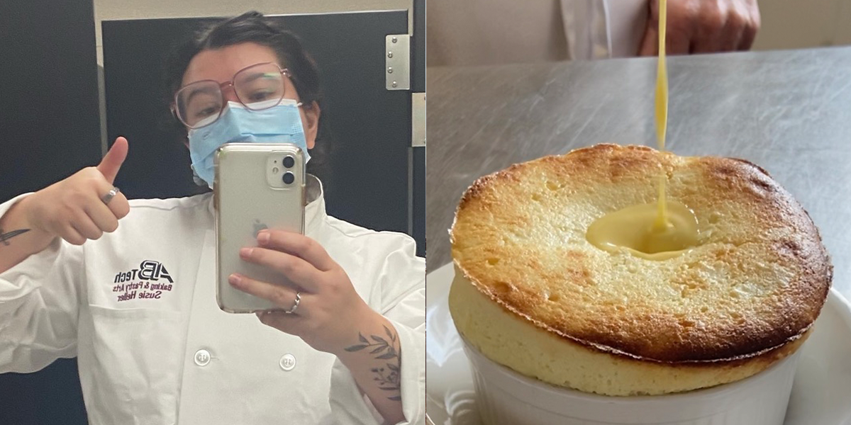 Rechacé uno de los mejores trabajos para asistir a la escuela de pastelería