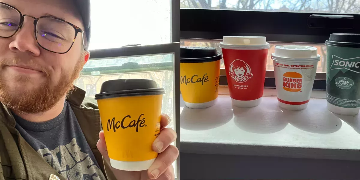 Soy un antiguo barista de Starbucks. He probado el café negro de 4 cadenas de comida rápida, y 2 eran sorprendentemente buenos.