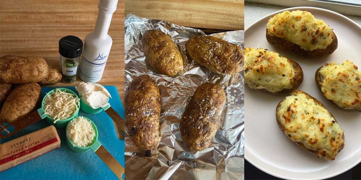 Todo el mundo debería conocer esta receta de patatas asadas dos veces.