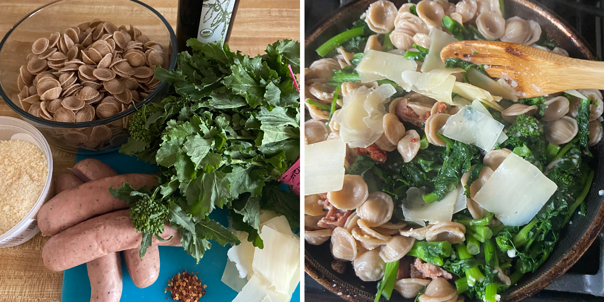 Todo el mundo debería saber cómo hacer este plato de pasta de 5 ingredientes.