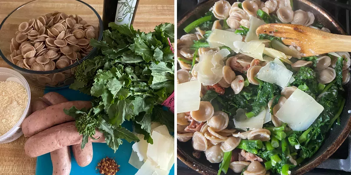 Soy un chef. Todo el mundo debería saber cómo hacer este plato de pasta de 5 ingredientes.