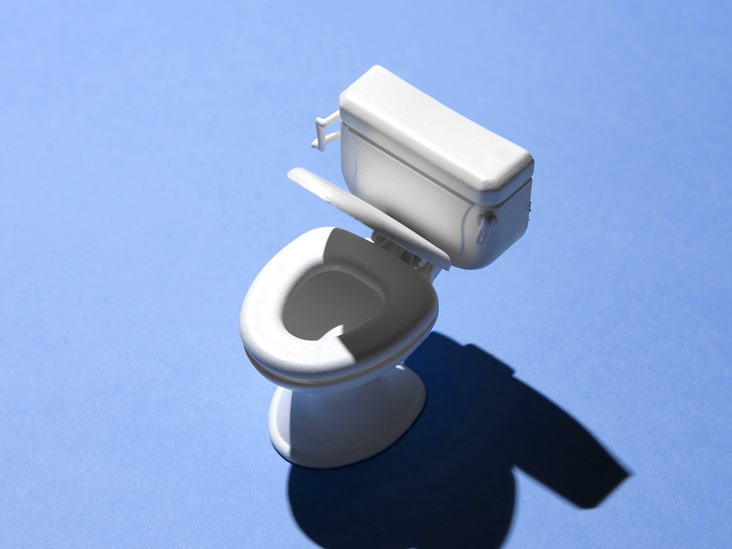 Cómo limpiar las manchas del inodoro con un movimiento de la varilla del inodoro