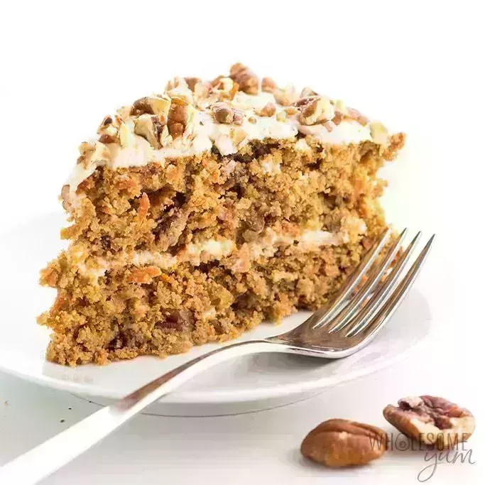 wholesome yum carrot cake