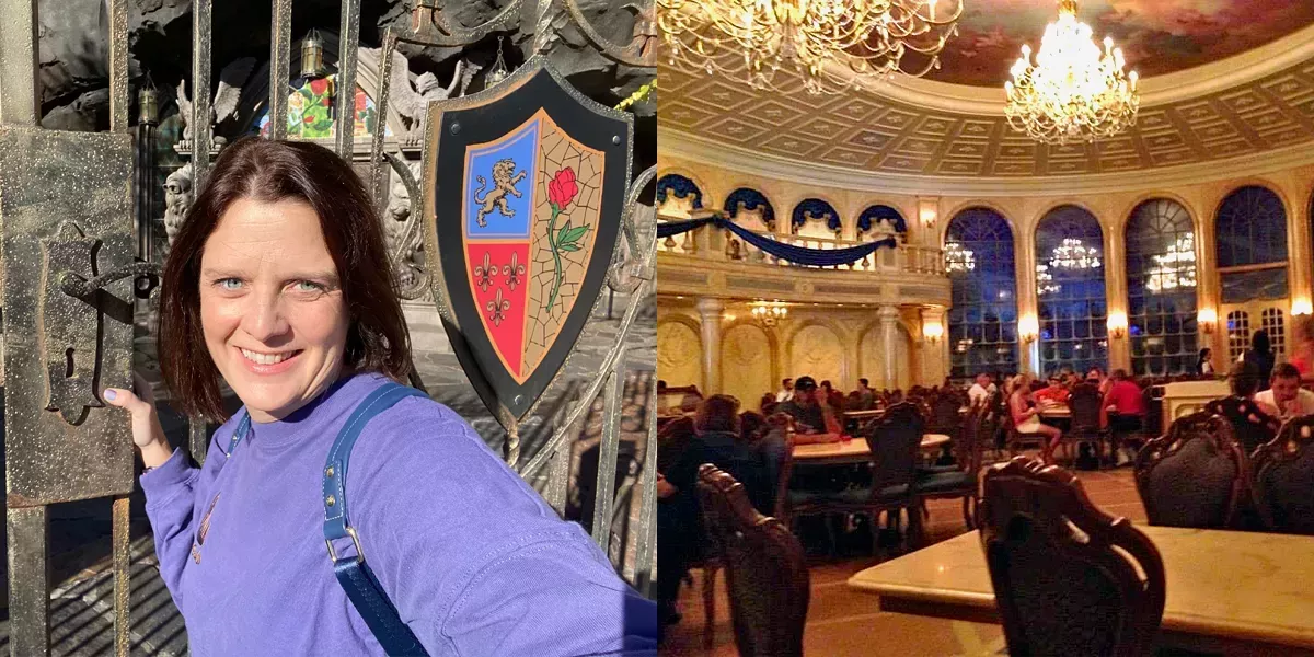 Mi familia de 4 personas se gastó 300 dólares en una cena en Be Our Guest en Disney World, y valió totalmente la pena