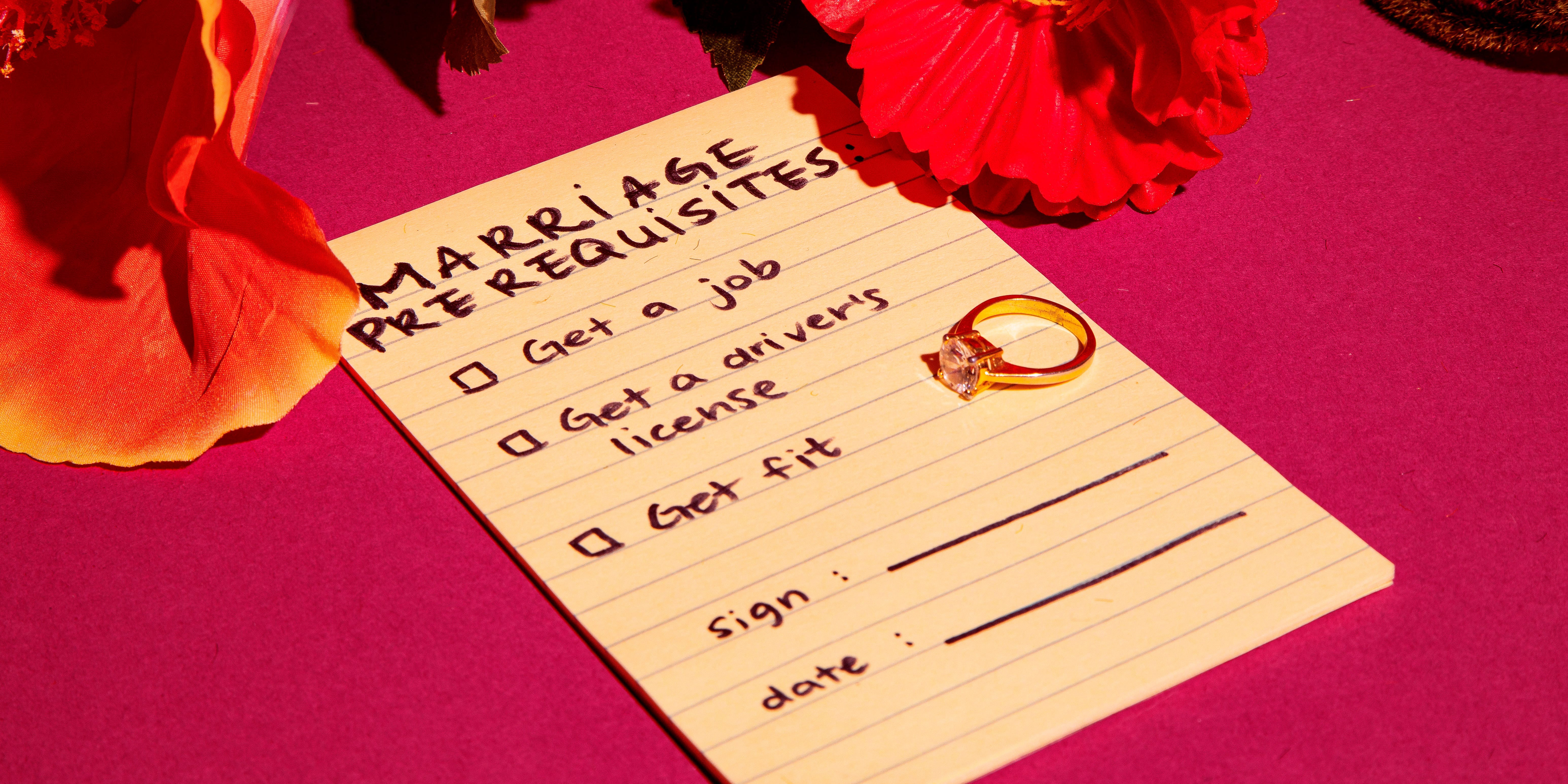 Mi pareja dice que no se casará conmigo hasta que pierda peso y consiga un trabajo. ¿Qué puedo hacer?