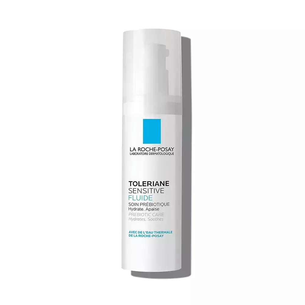 La Roche-Posay Toleraine Sensitive Fluide on white background