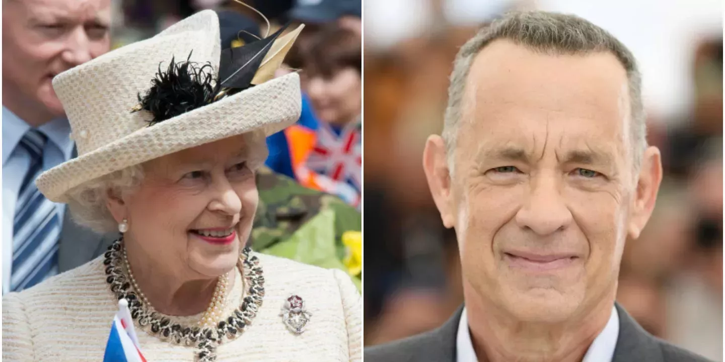 Tom Hanks dice que el cóctel favorito de la Reina es un martini