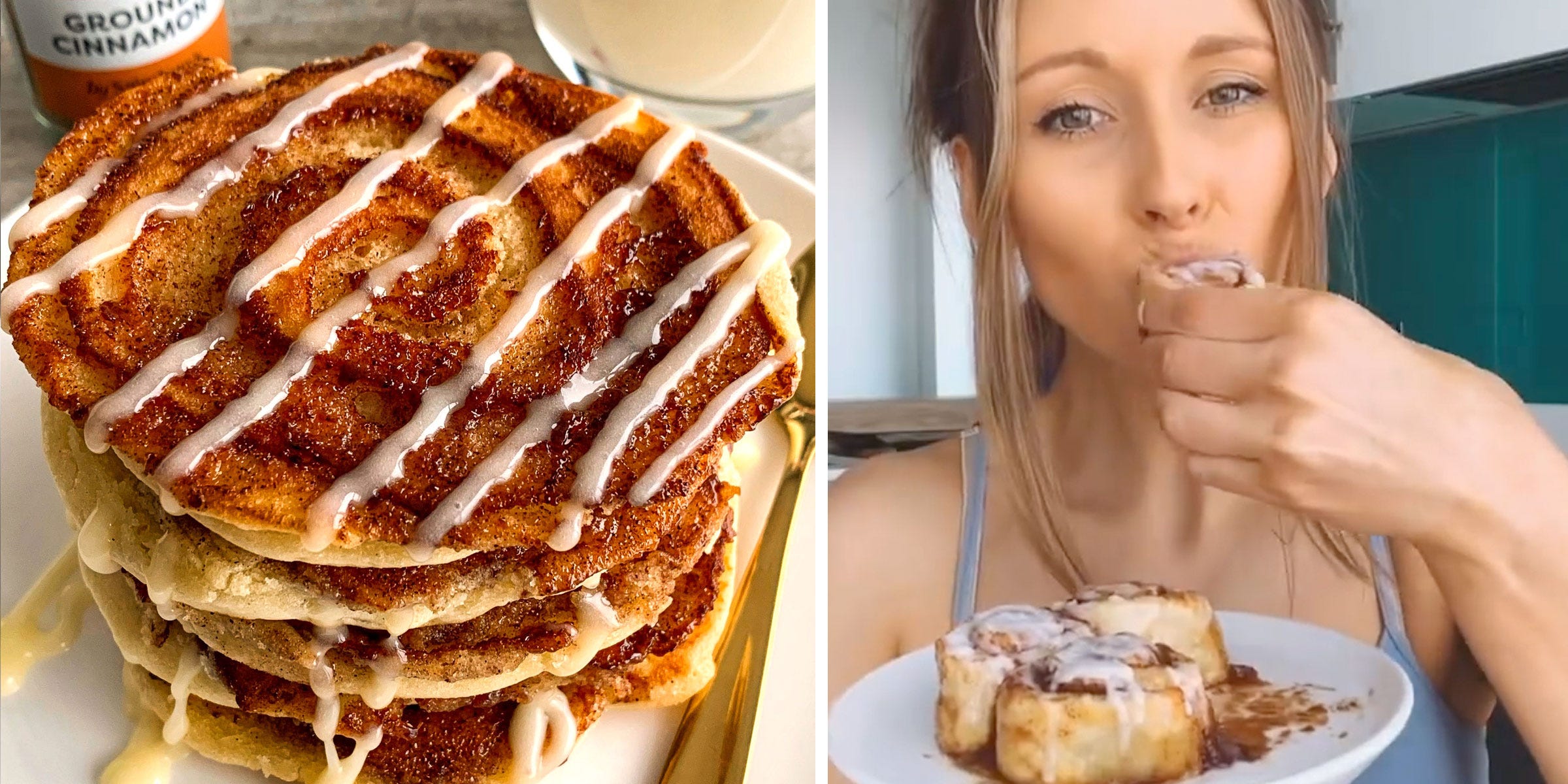 Esta receta de rollos de canela es perfecta para el desayuno