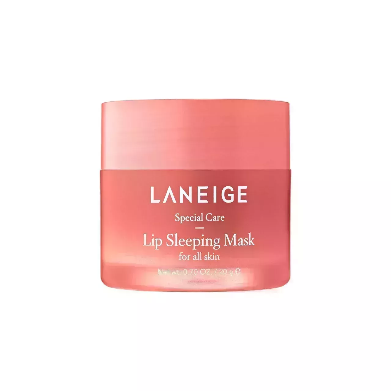 Laneige Lip Sleeping Mask on white background