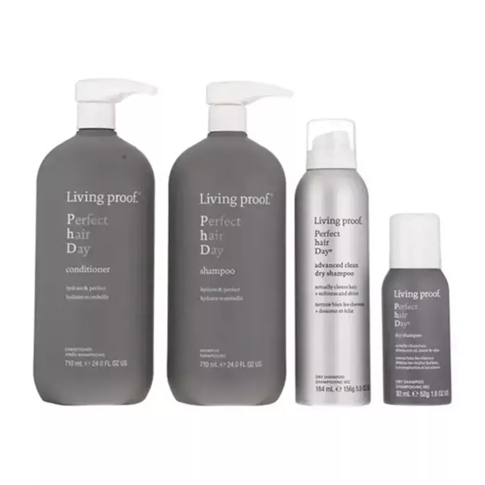 Living Proof Perfect Hair Day Set on white background
