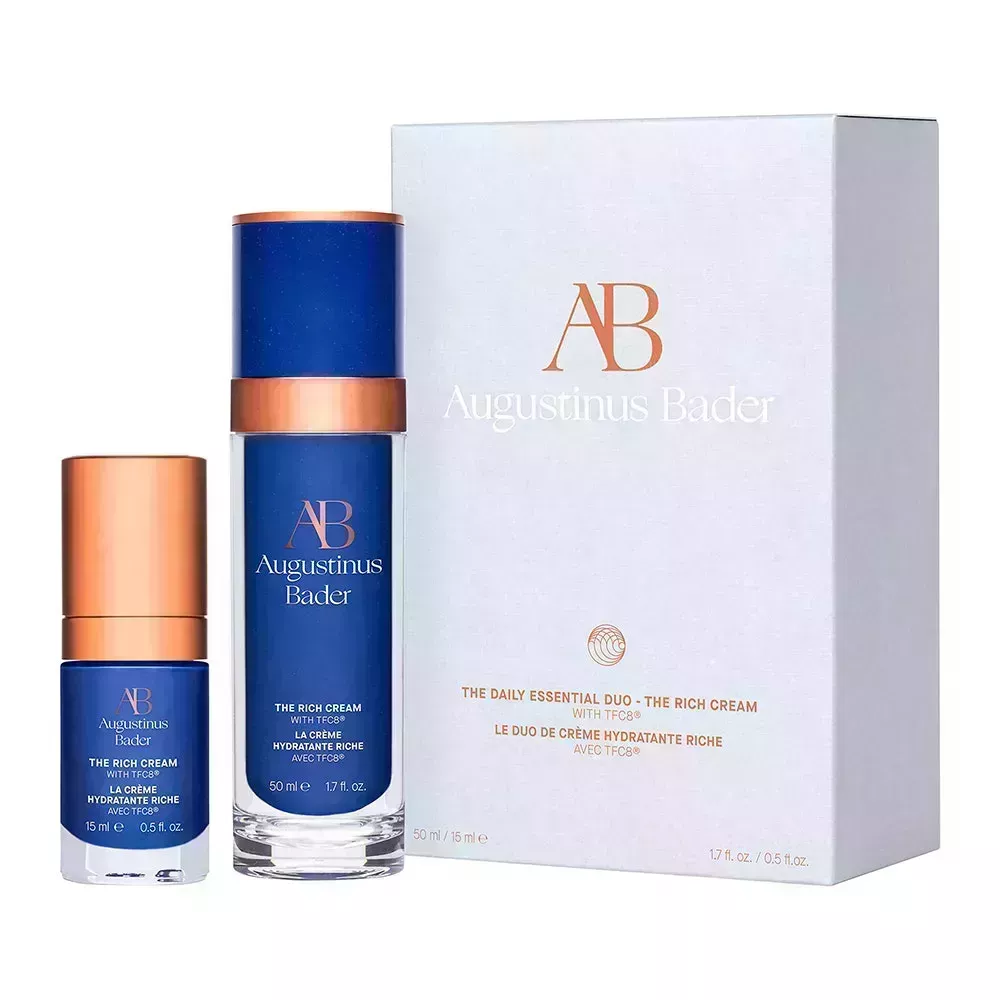Augustinus Bader The Daily Essential Duo The Rich Cream on white background