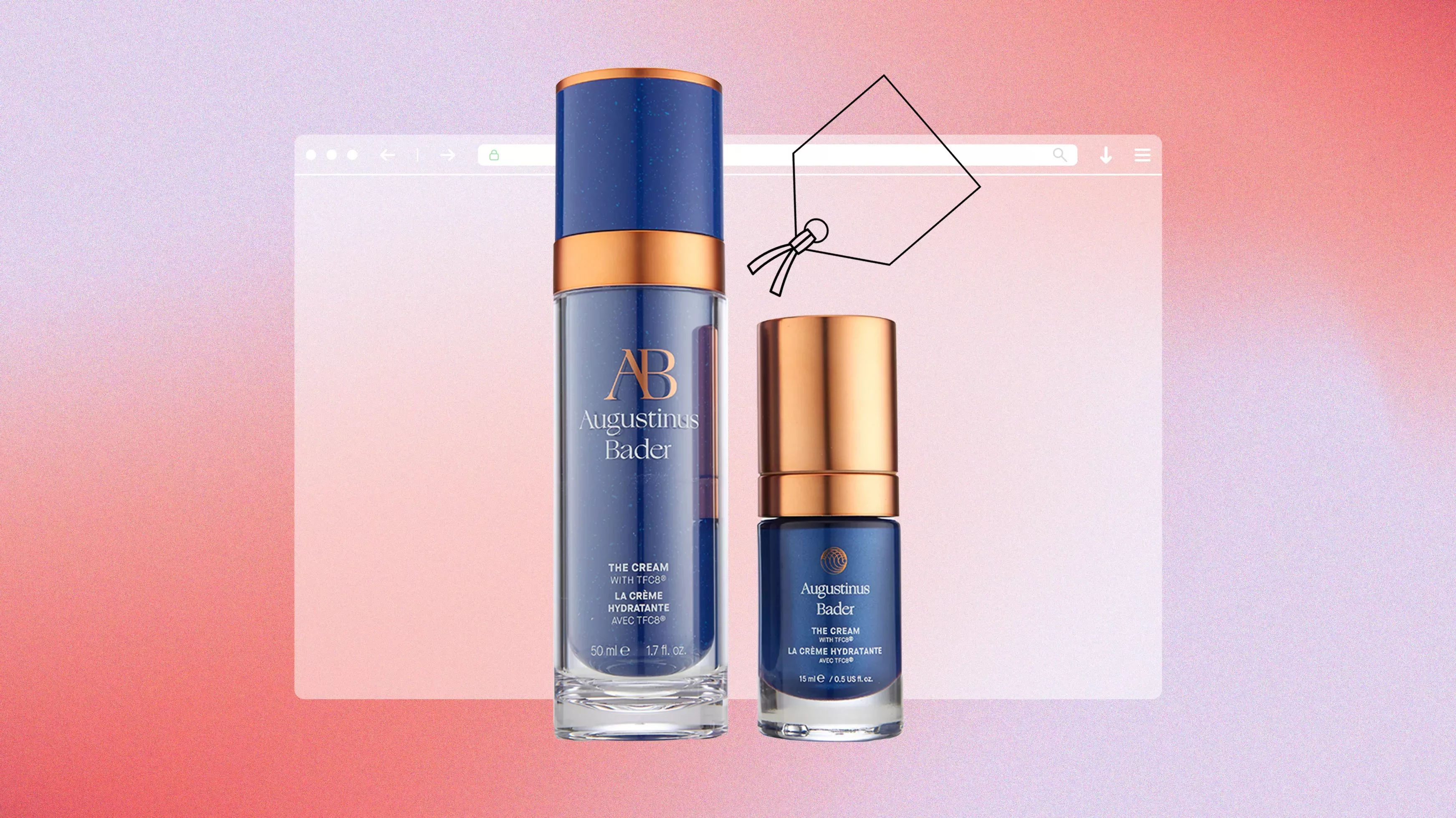 El cuidado de la piel de Augustinus Bader casi nunca tiene descuento