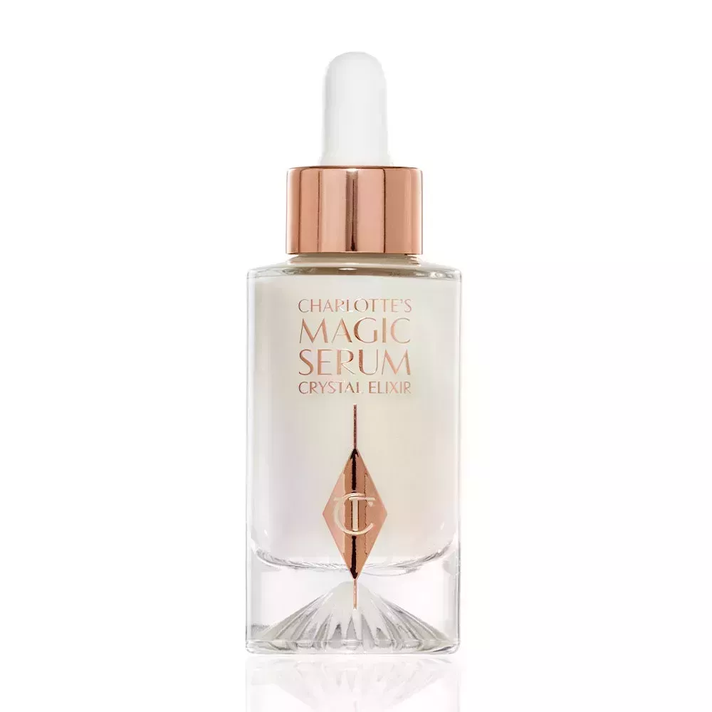 Charlotte Tilbury Charlotte's Magic Serum Crystal Elixir on clear background
