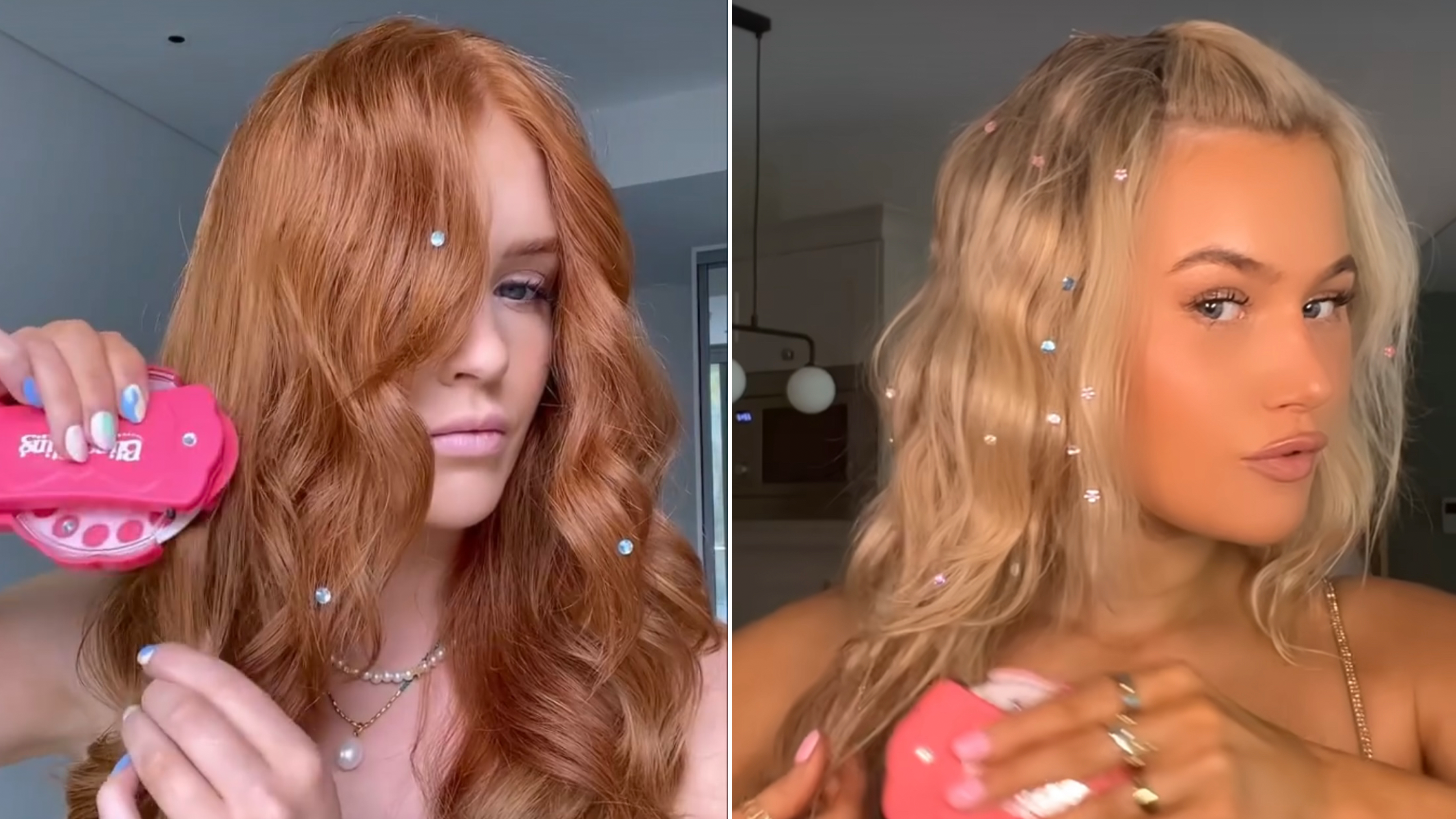 Las gemas para el pelo son el accesorio más caliente del verano