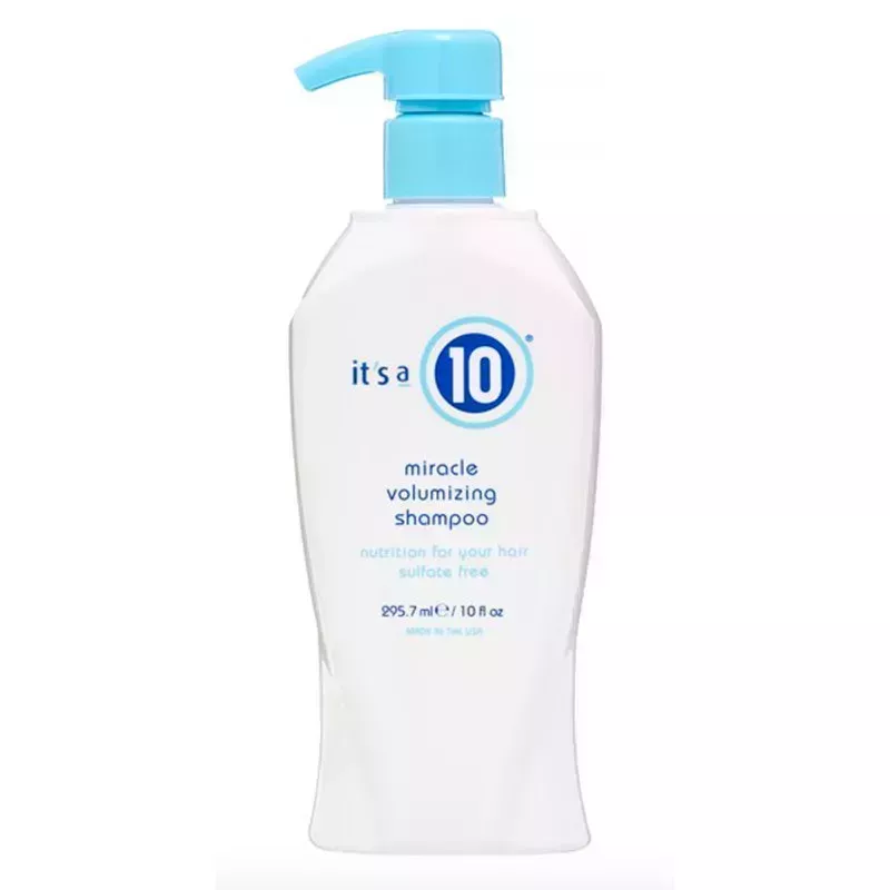 The It's a 10 Ten Miracle Volumizing Shampoo on a white background