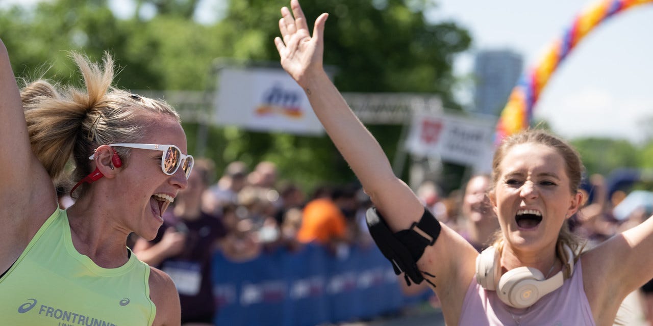El TDAH ayudó a una mujer de 20 años a correr una maratón