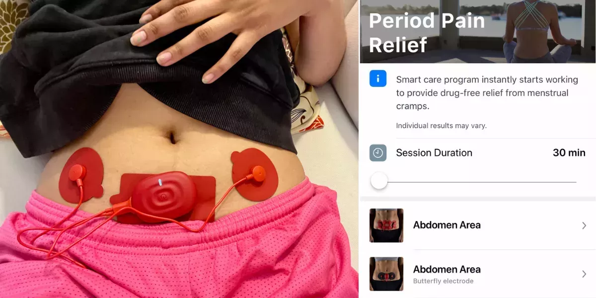 Probé a electrocutarme la pelvis para aliviar mis fuertes calambres menstruales, y descubrí que su excelente alivio a corto plazo no era suficiente para pagar 200 dólares