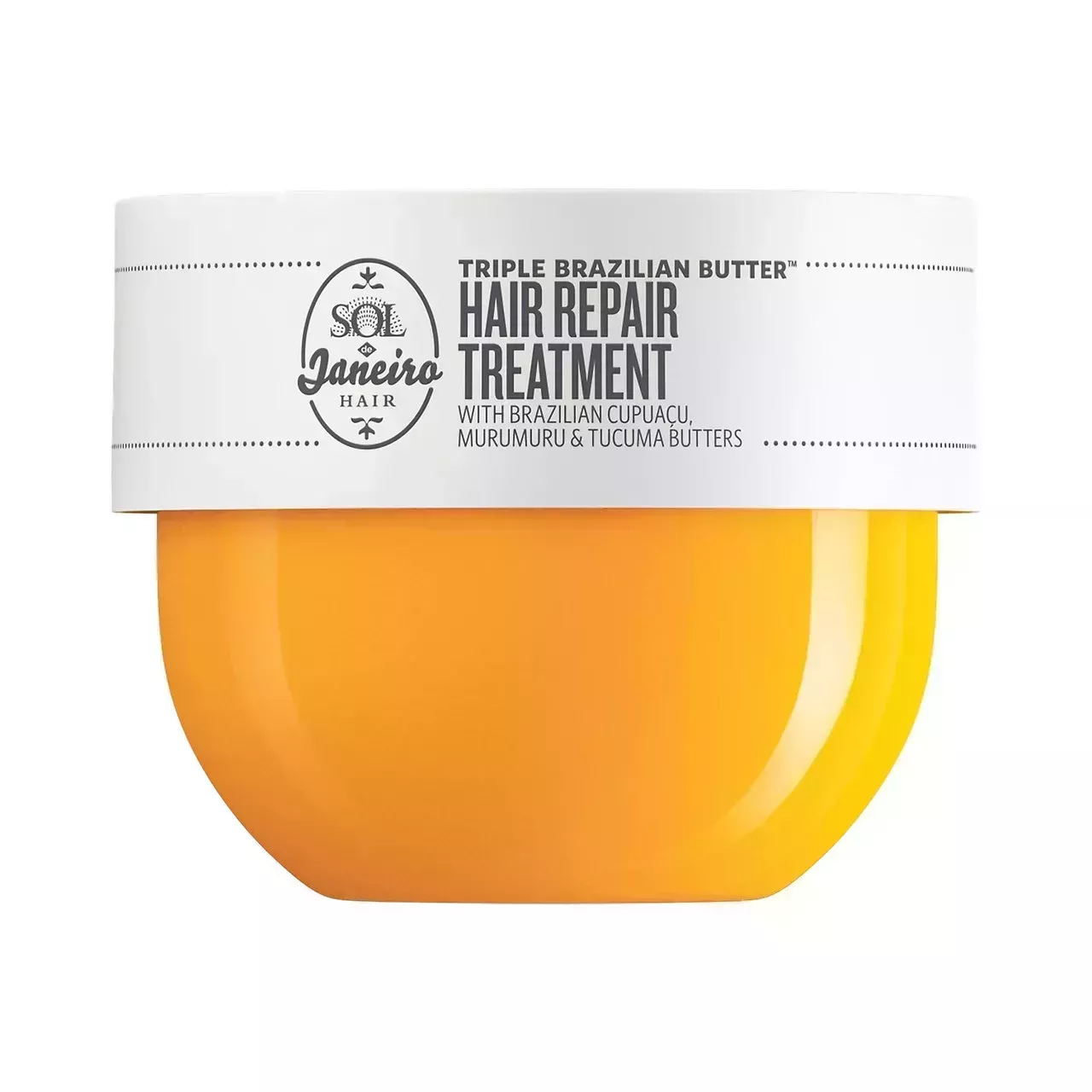 Sol de Janeiro Triple Brazilian Butter Hair Repair Treatment on white background