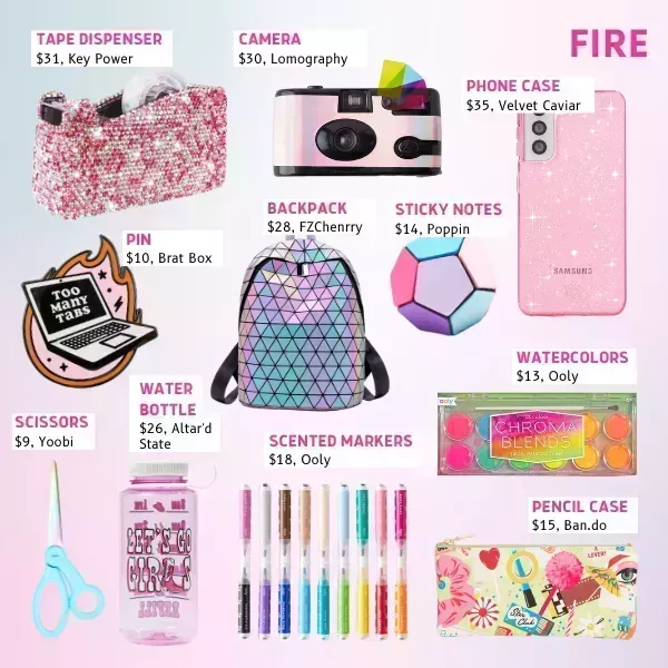 Acabamos de encontrar el mejor material escolar para tu signo zodiacal...