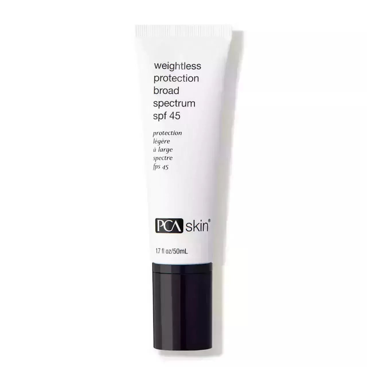 PCA Skin Active Sunscreen SPF 45 on white background