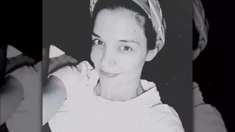Así luce Katie Holmes sin maquillaje