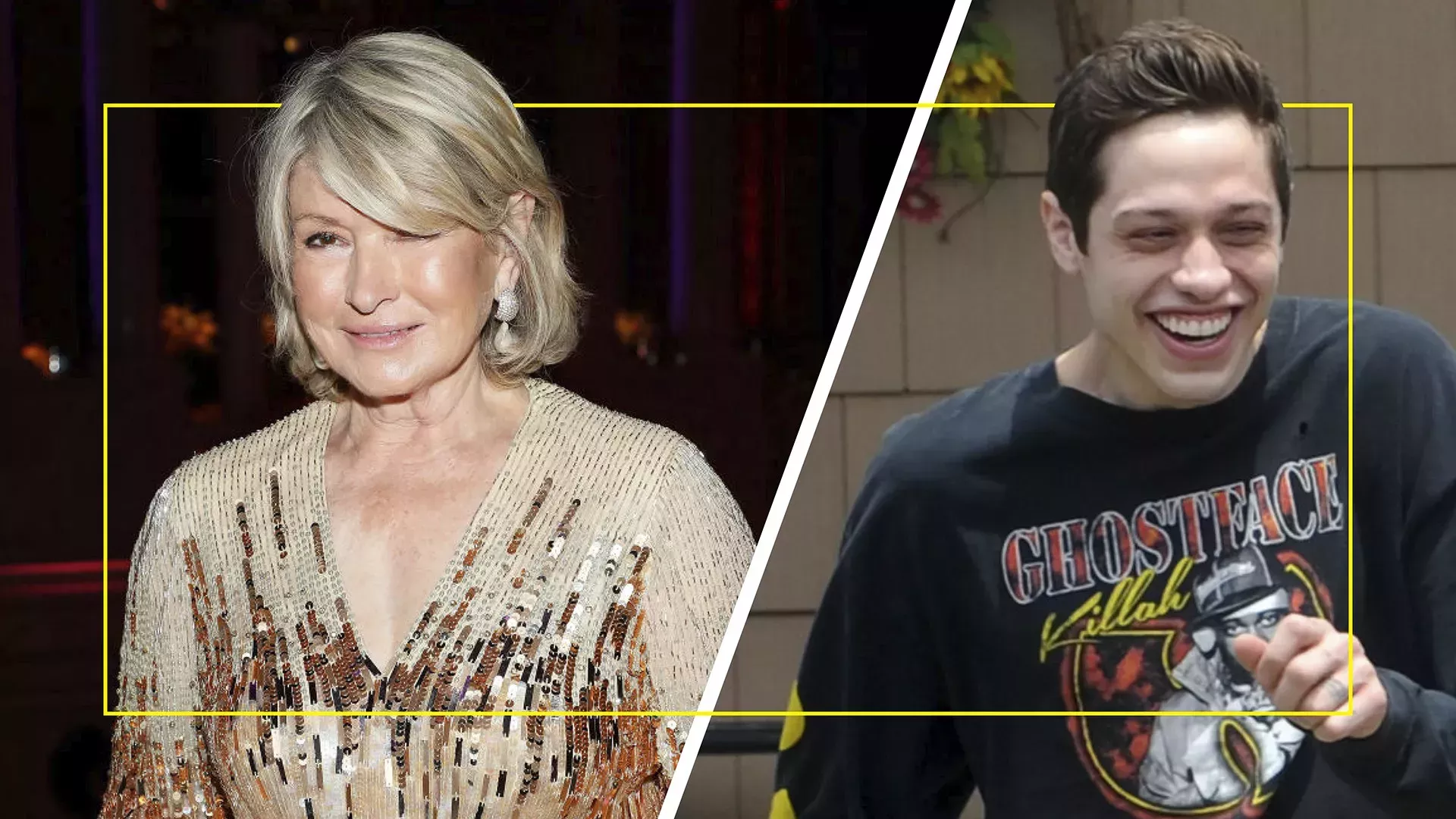 Espera, ¿qué pasa entre Pete Davidson y Martha Stewart?