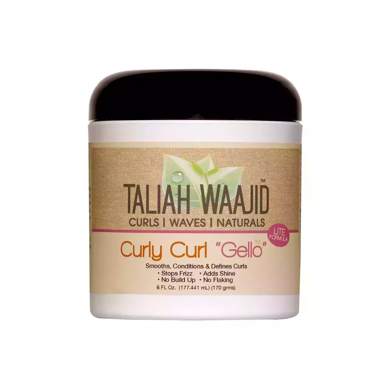 Taliah Waajid Curly Curl "Gello" on white background