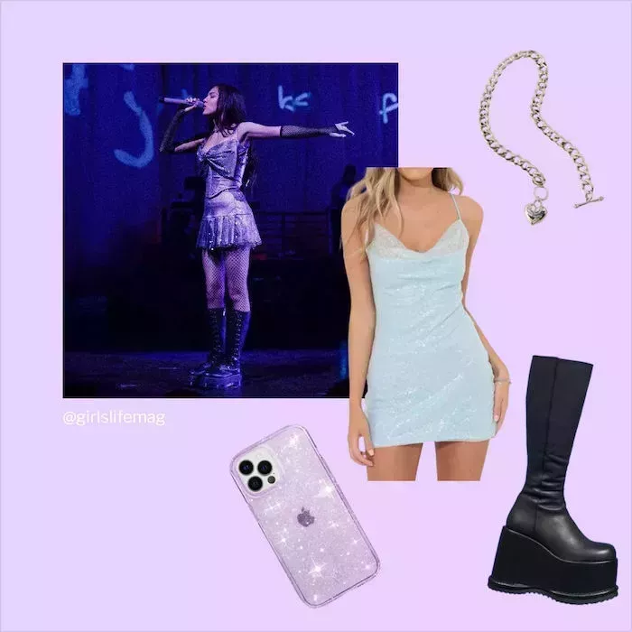 Conjuntos inspirados en la gira de <em>Sour</em> de Olivia Rodrigo