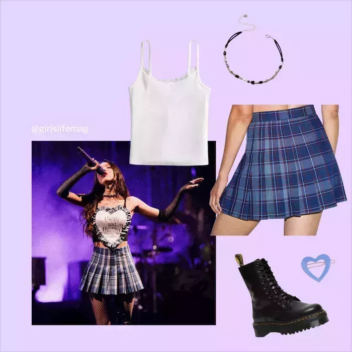 Conjuntos inspirados en la gira de <em>Sour</em> de Olivia Rodrigo