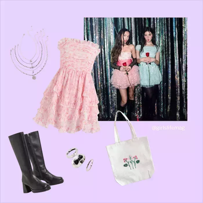 Conjuntos inspirados en la gira de <em>Sour</em> de Olivia Rodrigo