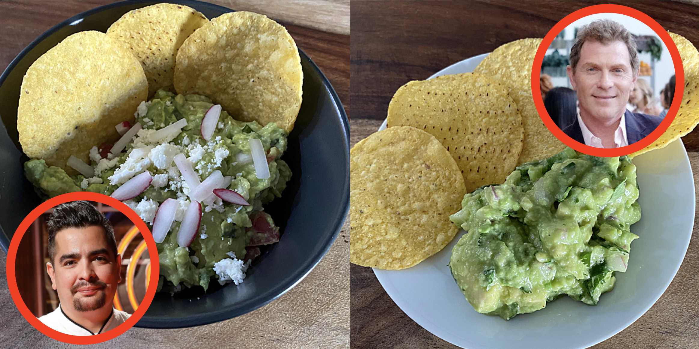 He probado 4 recetas de guacamole de Aarón Sánchez, Enrique Olvera, Roberto Santibañez y Bobby Flay, y las volvería a hacer todas