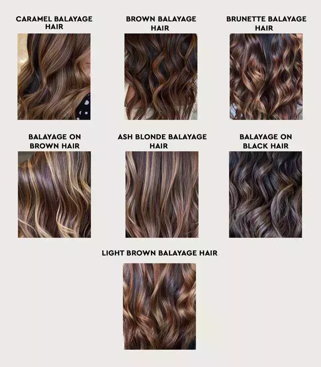 Ideas de balayage para cada color y textura de cabello