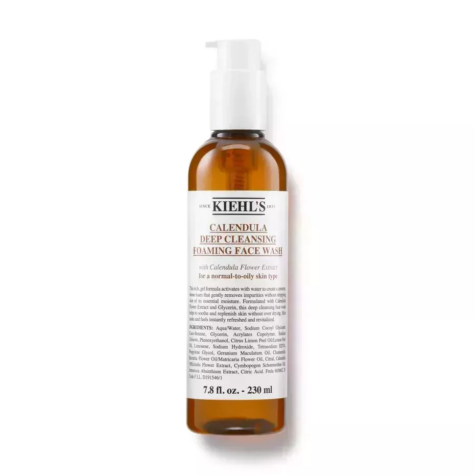  Kiehl's Calendula Face Wash on white background 
