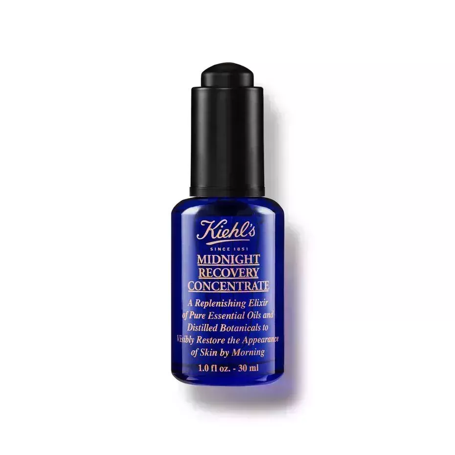 Kiehl's Midnight Recovery Concentrate on white background