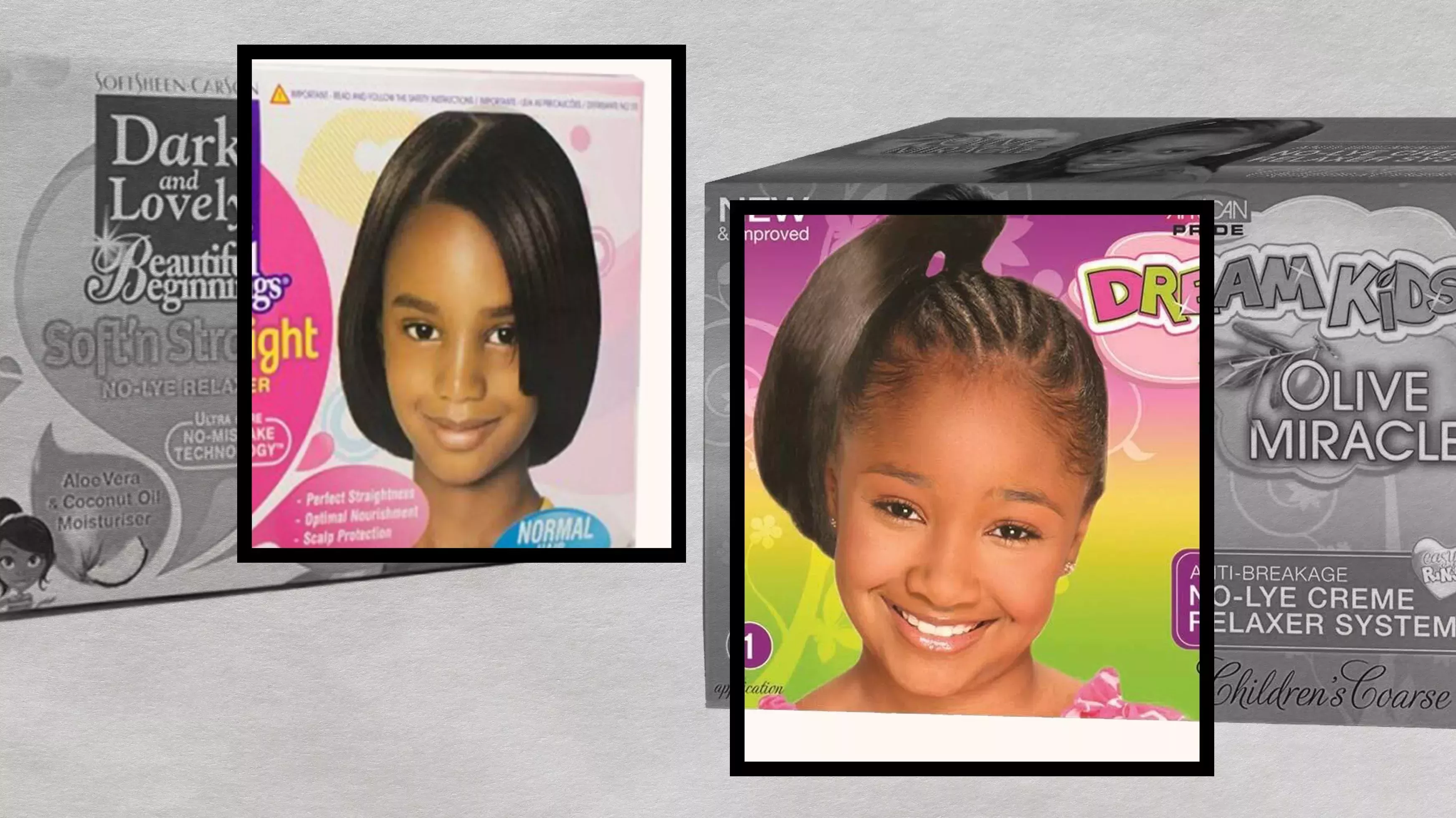 Las chicas de las cajas de relajación casera de los años 2000 ni siquiera tenían el pelo relajado