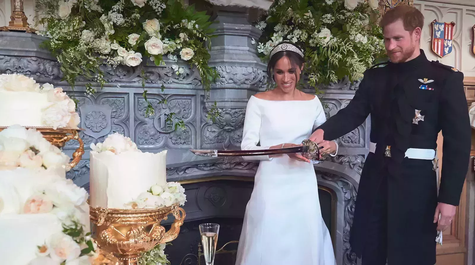14 imágenes inéditas de la boda del príncipe Harry y Meghan Markle