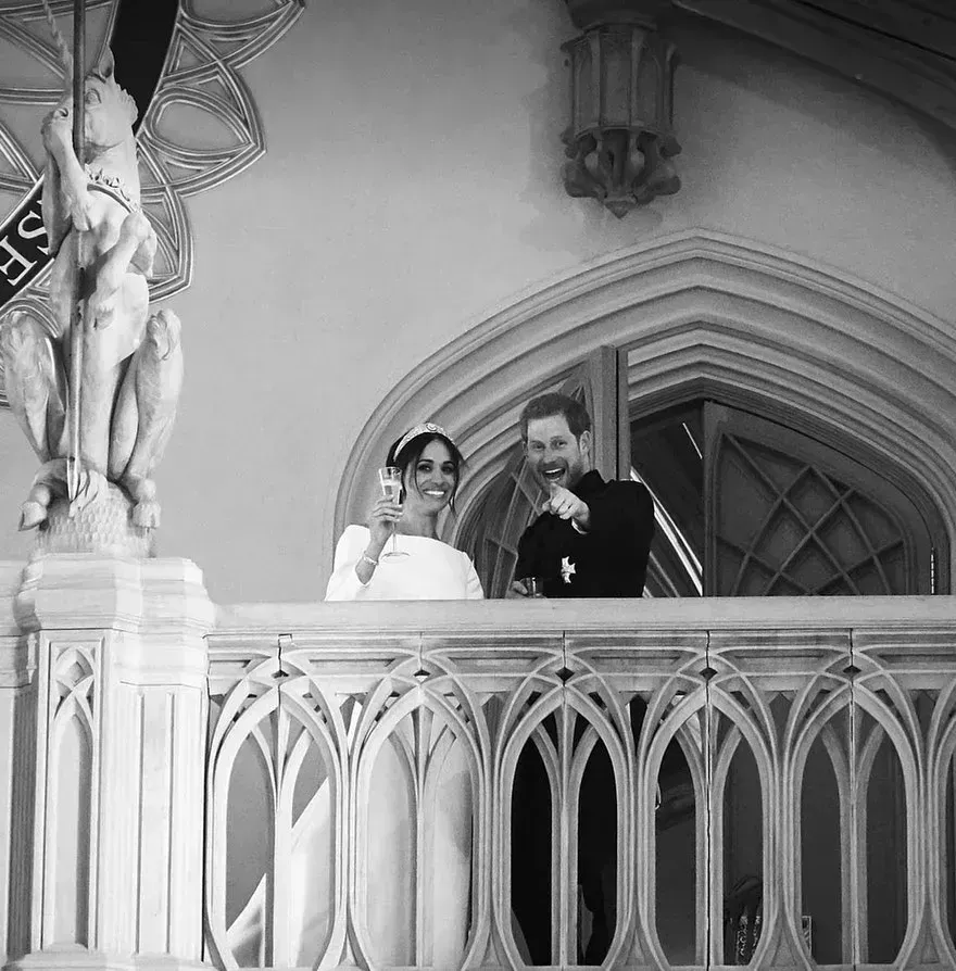 14 imágenes inéditas de la boda del príncipe Harry y Meghan Markle