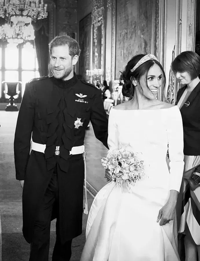 14 imágenes inéditas de la boda del príncipe Harry y Meghan Markle