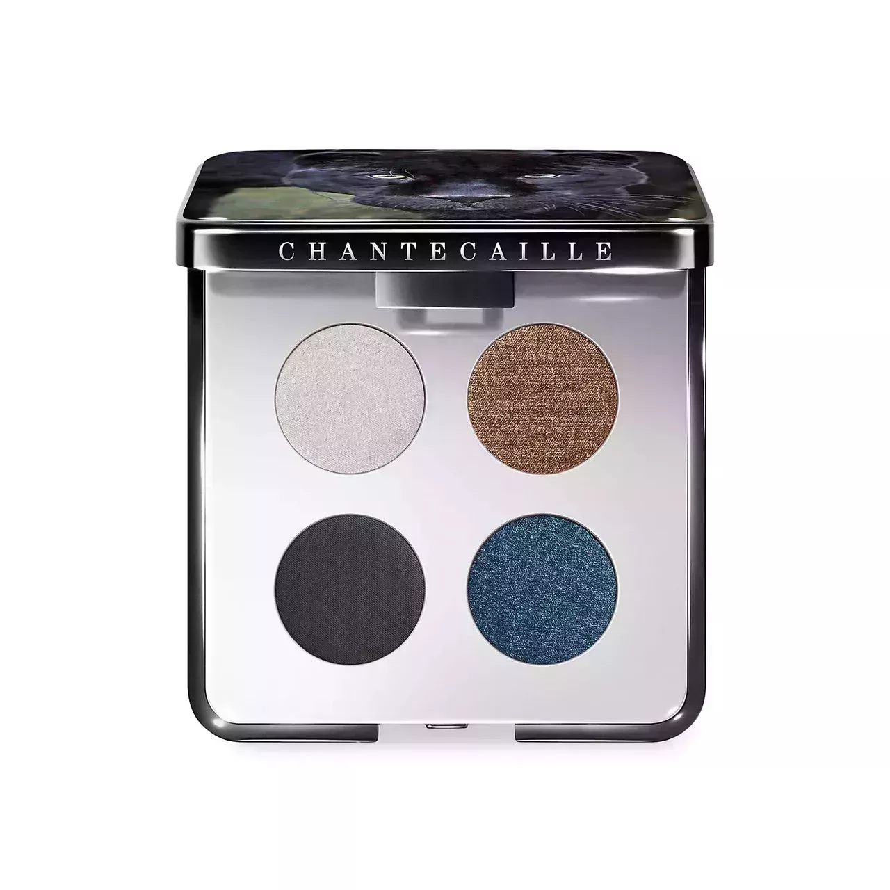 Chantecaille Black Jaguar Eye Quartet on white background