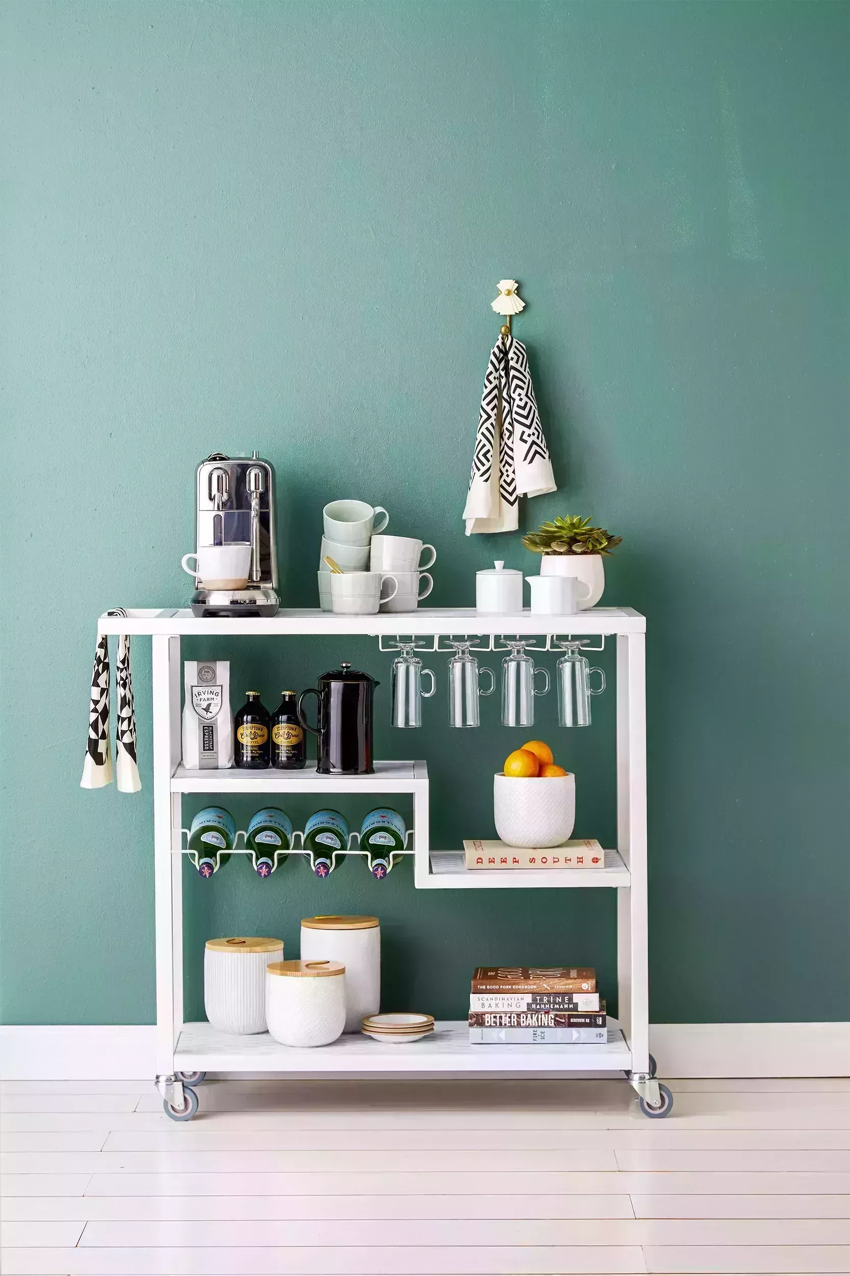 Coffee Bar Ideas - Drinks Cart