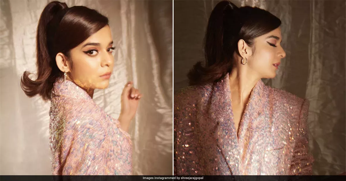 El delineador de ojos de Mithila Palkar y su coleta son los accesorios de fiesta de la temporada