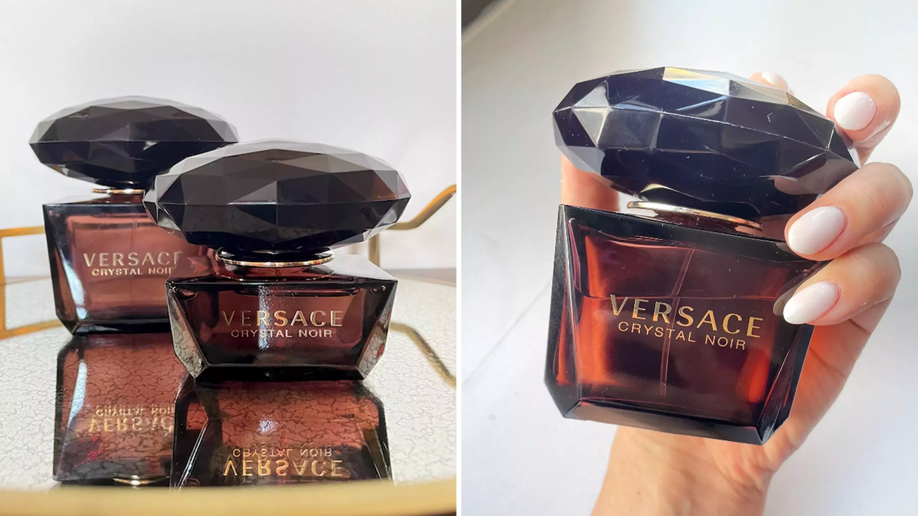 Versace Crystal Noir me hace oler como una estrella de cine italiana