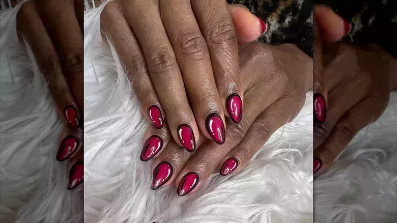 35 diseños de uñas en polvo de inmersión e ideas para su próxima manicura