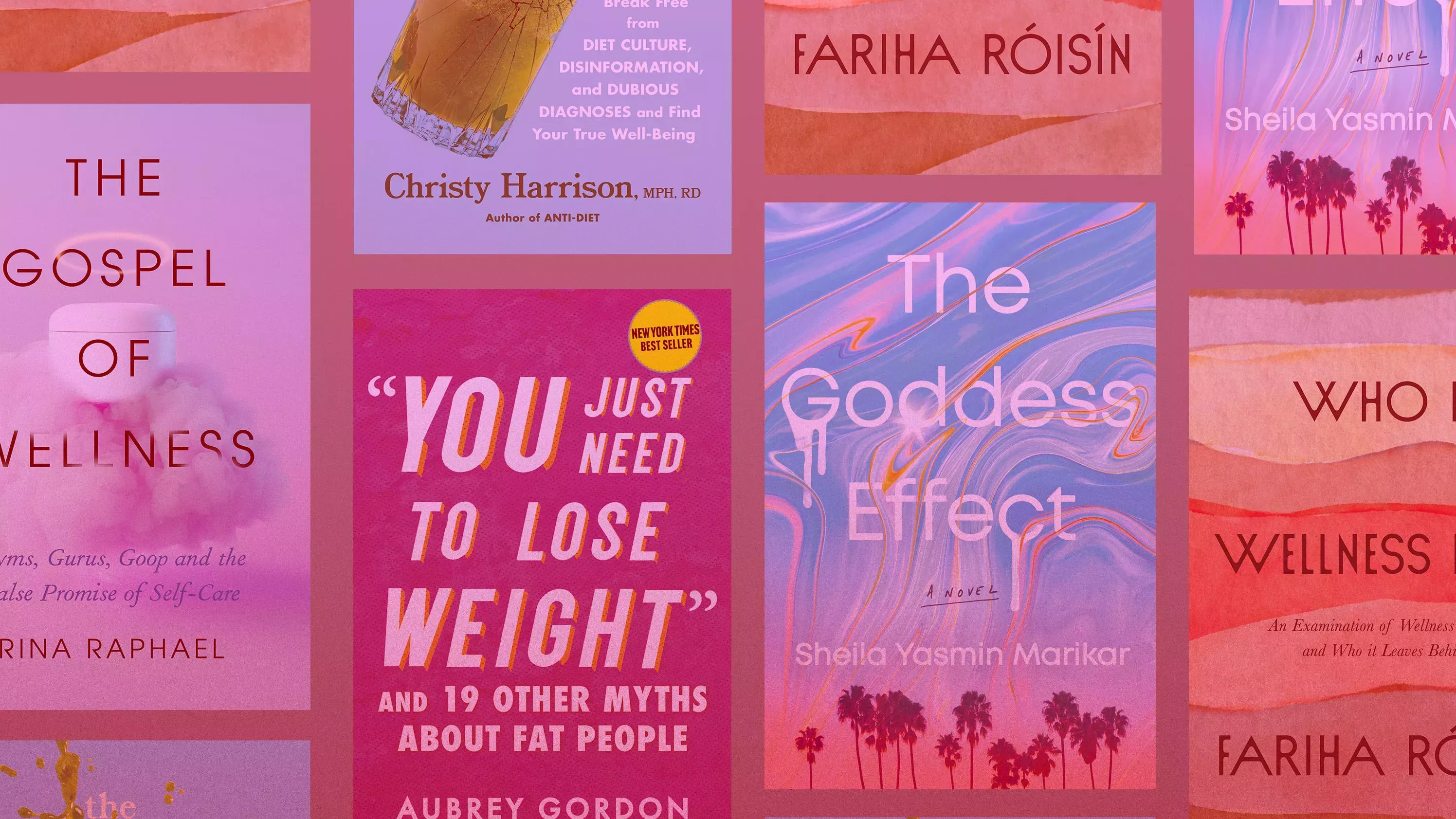 5 libros que reexaminan la industria del bienestar y todas sus partes tóxicas