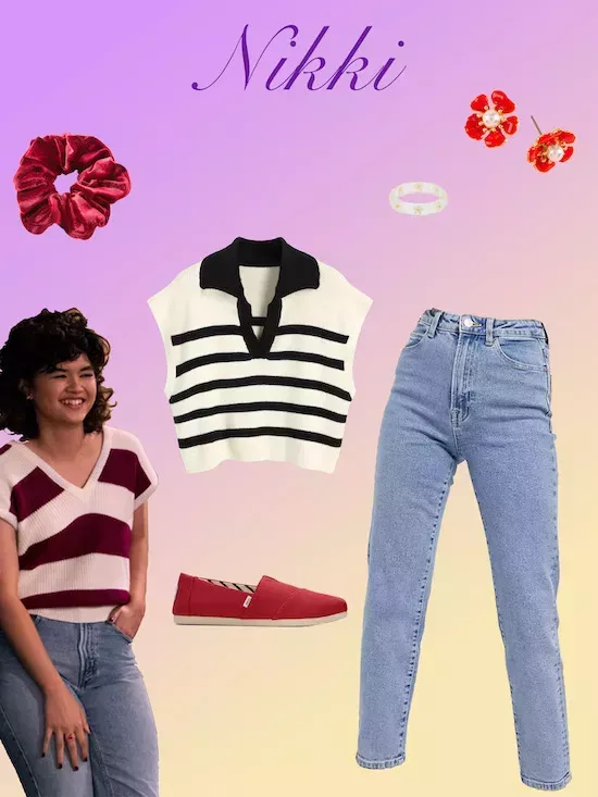 Conjuntos inspirados en <em>Ese show de los 70</em> y <em>Ese show de los 90</em>