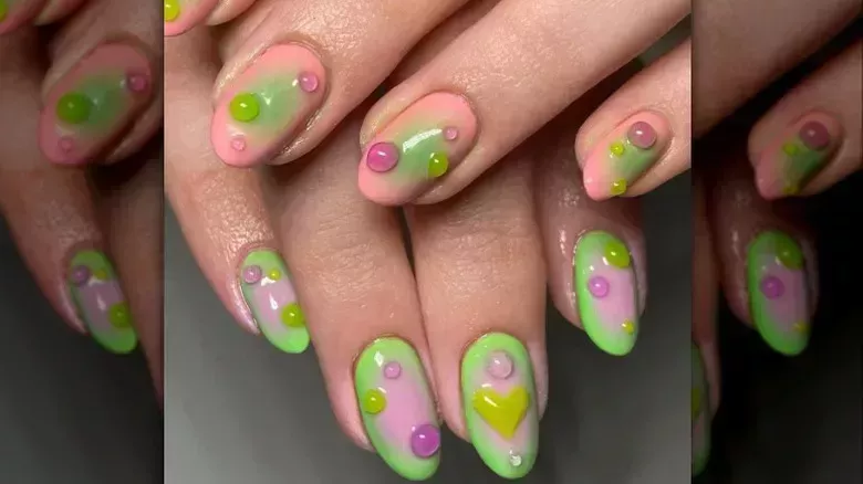La tendencia 'Blob' de Nail Art que verás por todas partes en primavera de 2023